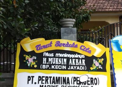 karangan bunga Lombok
